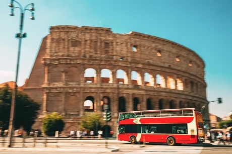 Bustour door Rome - in en uitstappen