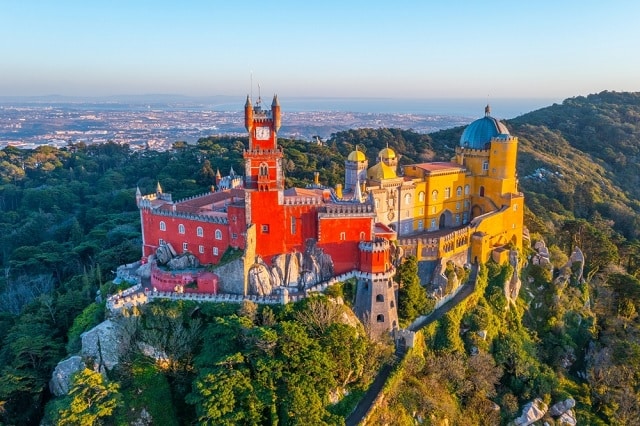 Nationaal Paleis van Pena en Park - bezienswaardigheid Lissabon