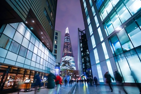 View from the Shard - uitzicht over Londen